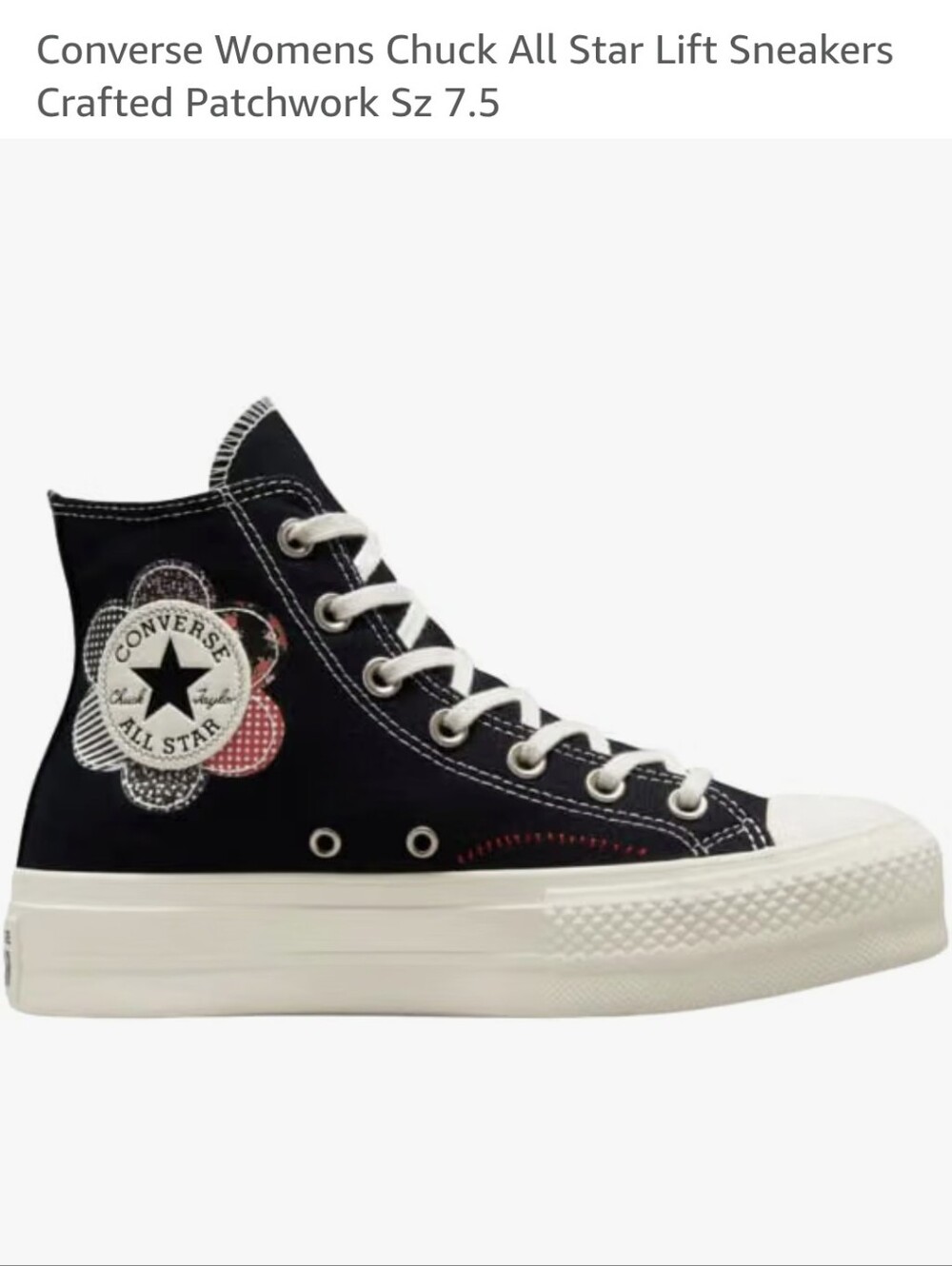 Converse Chuck Taylor All Star Lift Sneakers Crafted Patchwork